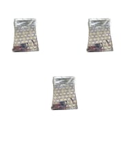 Omeyva Desenli Metalize Hediye Paketi Yapışkanlı Torba Poşet - 15x25 Cm. - 100 Adetlik 3 Paket