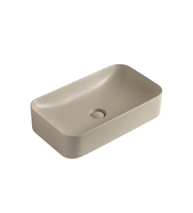 EY-4730MK Mat Cappucino Tezgah Üstü Lavabo