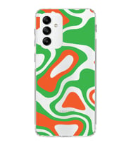 Samsung Galaxy M13 Kapak Renkli Desen Tasarımlı Şeffaf  Kılıf
