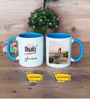 Diyaliz Hemşiresi Kupa Bardak Mavi Fotoğraflı Tıp Bayramı Hediyesi Hemşireler Günü Hediyesi