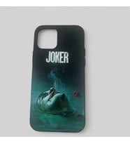 iPhone 12 Pro Digital joker  Baskılı Kaliteli Telefon Kılıfı (Siyah)
