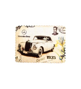 Buzdolabı Magneti 1935 Mercedes Klasik Otomobil (Karışık)