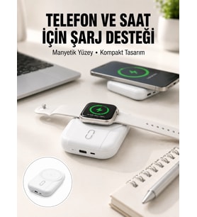 Yüksek Kapasiteli 22.5w Hızlı Şarj Taşınabilir Powerbank Yeni Nesil