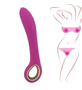 LICI Tutma Aparatlı Çok Amaçlı Kullanılabilir G-Spot Uyarıcı Vibratör - Rose