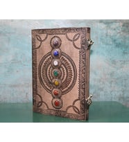 Taşlı Deri Defter Model 13