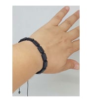 Hematit Taşı Makrome Tasarım Bileklik (51588)
