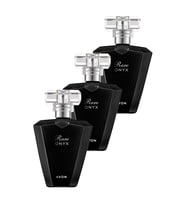 Avon Rare Onyx Kadın Parfüm Edp 50 Ml. Üçlü Set