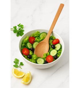 Ahşap Yemek Hazırlık Kaşığı 27 cm