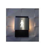 Erkek İkonlu Işıklı Wc Yönlendirme Tabelası