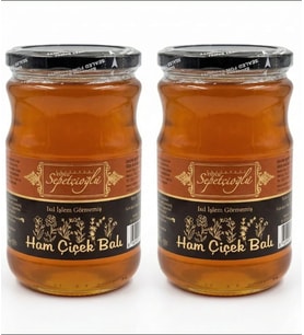 Sepetçioğlu Kastamonu Meşhur Doğal Ham Çiçek Balı 2 Li Set 1.700 G (Isıl İşlem Görmemiş)
