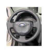 FORD FİESTA (2004) Uyumlu DİREKSİYON KILIFI (MAVİ İPLİ)