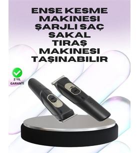 Northcity Sessiz Motorlu Kablosuz Şarjlı Saç ve Sakal Kesme Makinesi – Taraklı Set Profesyonel Tıraş ve Stil