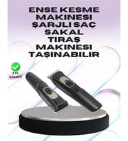 Northcity Sessiz Motorlu Kablosuz Şarjlı Saç ve Sakal Kesme Makinesi – Taraklı Set Profesyonel Tıraş ve Stil