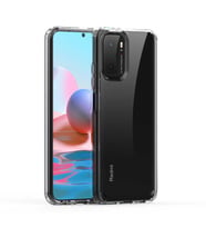 Xiaomi Redmi Note 10 Kılıf Şeffaf Lüx Ultra Koruma Silikon (Renksiz)
