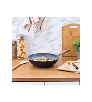 Sağlıklı Pişirme İçin 28 Cm Seramik Wok Tava