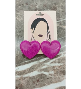 El Yapımı Polimer Kilden Küpe - Luna Love - Ayışığında Dans