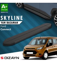 S-Dizayn Ford Connect Skyline Siyah Yan Basamak 183 Cm 2002-2014 A+ Kalite