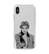 Iphone X ve XS Uyumlu Anime Monster Tasarımlı Şeffaf Telefon Kılıfı