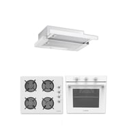 ALVEUS CLOUD 614 BEYAZ 3'LÜ ANKASTRE SET(F4 ECR - GLS 640 - MFA614)