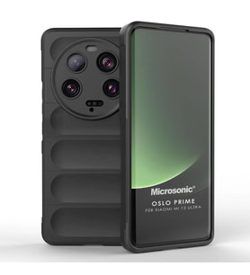 Microsonic Xiaomi Mi 13 Ultra Kılıf Oslo Prime Siyah (Siyah)