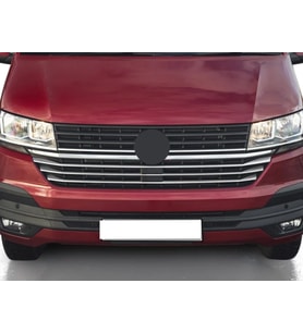 Drs Tuning T6.1 Uyumlu Transporter Krom Ön Panjur Alt Çıtası 5 Parça 2020 Ve Son