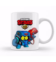 Brawl Stars 8  Bit Kupa Bardak Porselen