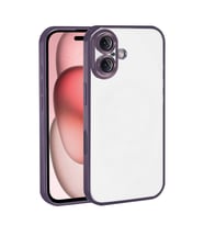 Iphone 17 Lensli Silikon - Mor