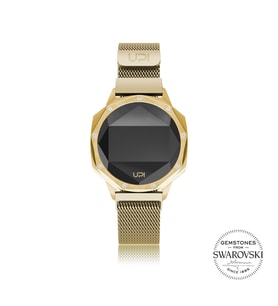UPWATCH ICONIC GOLD SET WITH SWAN TOPAZ LOOP BAND