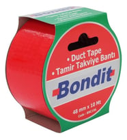 BNC196 TAMİR TAKVİYE BANTI KIRMIZI 48 mm 10 mt BONDİT