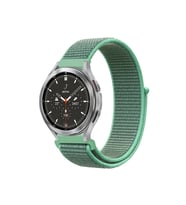 Mey İthalat® Watch 22Mm Hasırlı Cırtcırtlı Kordon - Turkuaz1