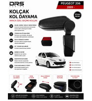 Drs Tuning Peugeot 206 2009 - 2012 Kolçak Kol Dayama Siyah