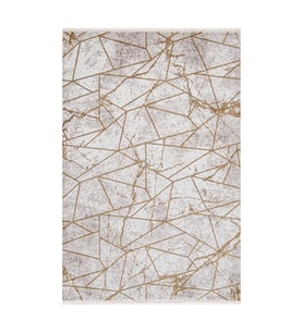 Hoom Rugs Norm 6205 Sarı Modern Salon Halısı (Bej)