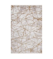 Hoom Rugs Norm 6205 Sarı Modern Salon Halısı (Bej)
