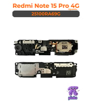 Redmi Note 15 Pro 4G Alt Hoparlör Buzzer Zil Sesi Müzik Hoparlörü 25100RA69G Uyumlu