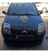 Citroen C2 2003-2009 Uyumlu H lip Esnek Ön Lip 2 Parça Karlık Ön Ek Tampon Altı Dil