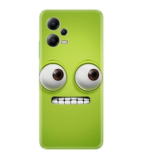 Xiaomi Poco X5 5g Kılıf Resimli Desenli Silikon Platinium Series Green 1832