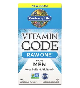 Vitamin Code Raw One for Men – Günlük Vitamin ve Mineral Desteği