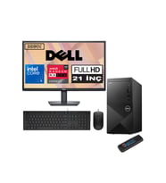 Dell Vostro 3030 mt Intel Core I5 12400 96GB Ddr5 1tb SSD 21.5" Fhd Windows 11 Pro Amd RX550-4GB Masaüstü Bilgisayar 21N3030I5RX550P03 + Zetta USB Bellek