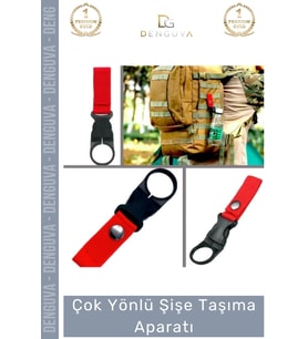 #Aparat Kamp Yürüyüş Doğa Sporları Askı Pratik Dayanıklı Matara Tutucu Su Şişesi Taşıma Aparatı