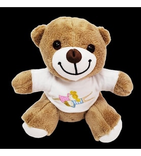 Sevimli Tişörtlü Peluş Ayicik