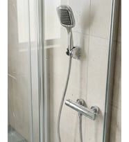 Siyah Duş Başlığı Seti Spiral Hortumlu El Duşu Ve Duvar Askısı Banyo Seti
