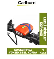 Özel Üretim Yüksek Sesli Su Geçirmez Kolay Takılabilir Ledli Bisiklet Kornası