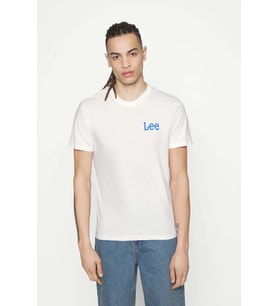 Lee Regular Fit Pamuklu Bisiklet Yaka Beyaz T-shirt - LL04FQLJ