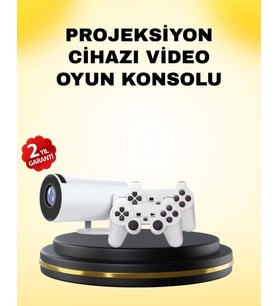 Film Dizi ve Oyun İçin Taşınabilir Kablosuz Mini Projeksiyon