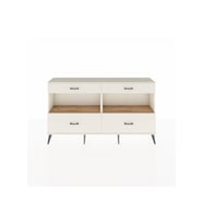 Arges Konsol 2 Raflı 4 Çekmeceli  176x30x99 Aytaşı-Çam/Aytaşı