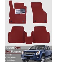 ISUZU D-MAX (2002-2012) Uyumlu EVA Paspas Tam Set–Araca Özel,Kolay Montaj,Su Geçirmez