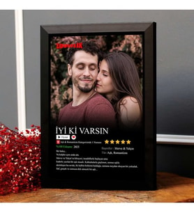 Loveflix Film Afişi Netflix Tablosu