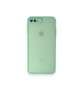 iPhone 7 Plus Kılıf Montreal Silikon Kapak - Turkuaz