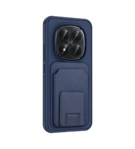 Redmi Note 15 Pro Kılıf Kartlıklı ve Deri Dokulu Şık ApexWallet Premium Kapak RYC/Bikart