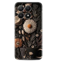 Xiaomi 15T Pro Kılıf Boutique Baskılı Resimli Kahve Çiçek Pcode -095
